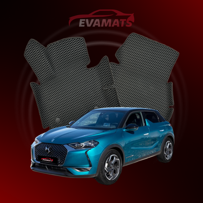 Dywaniki samochodowe 3D EVAMATS do DS 3 (Crossback) 1 gen 2018-2025 rok SUV