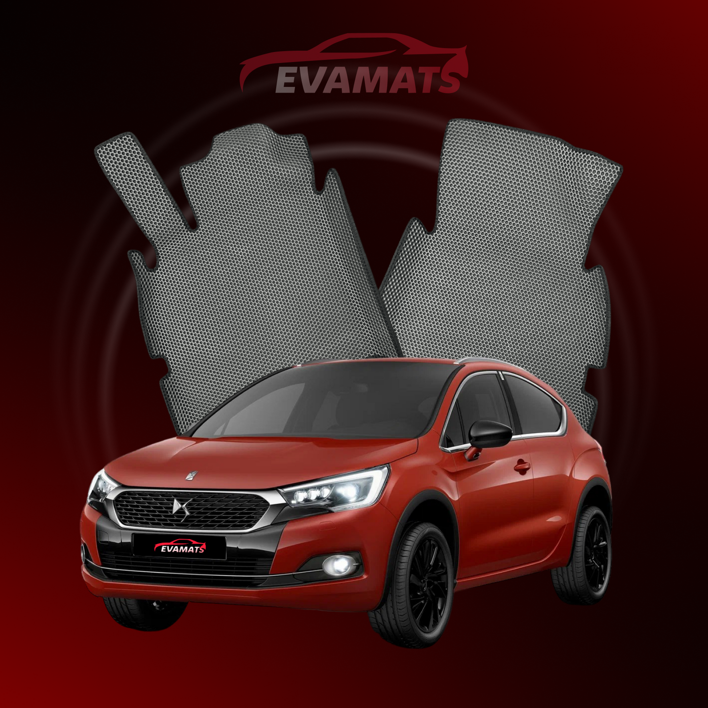 Dywaniki samochodowe EVAMATS do DS 4 1 gen 2015-2018 rok (Crossback) HATCHBACK 5 drzwi