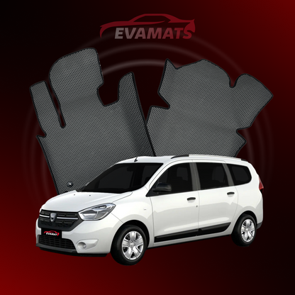 Dywaniki samochodowe EVAMATS do Dacia Lodgy 1 gen 2012-2023 rok MINIVAN