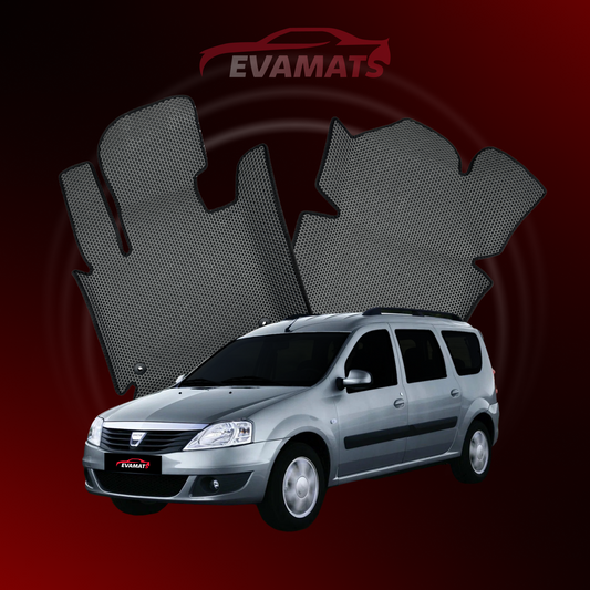 Dywaniki samochodowe EVAMATS do Dacia Logan 1 gen 2004-2012 rok KOMBI