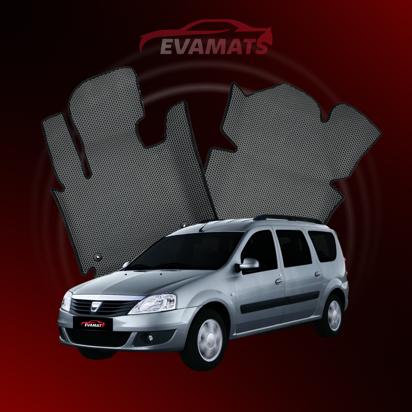 Коврики EVAMATS для Dacia Logan 1-го поколения 2004-2012 года выпуска KOMBI