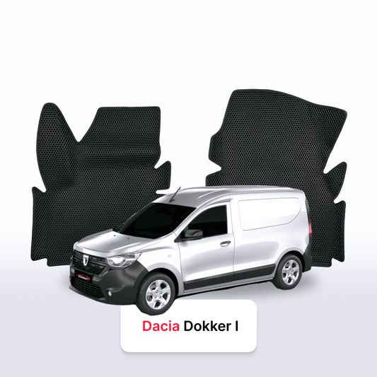 Dywaniki samochodowe 3D EVAMATS do Dacia Dokker 1 gen 2012-2017 rok VAN