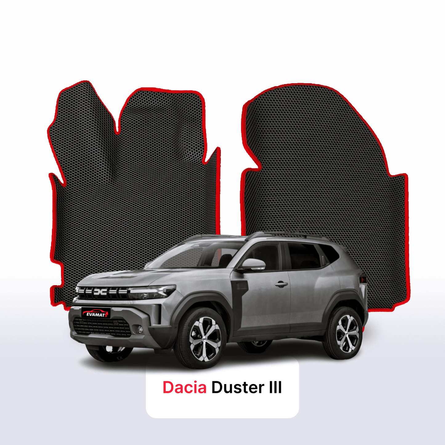 EVA Dywaniki samochodowe od EVA MATS 3D do Dacia Duster 3 gen 2024-2033 rok SUV BENZYNA + Podpiętka EVAMATS