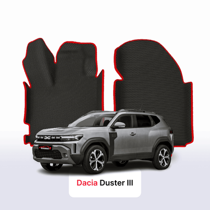 EVA Dywaniki samochodowe od EVA MATS 3D do Dacia Duster 3 gen 2024-2033 rok SUV BENZYNA + Podpiętka EVAMATS