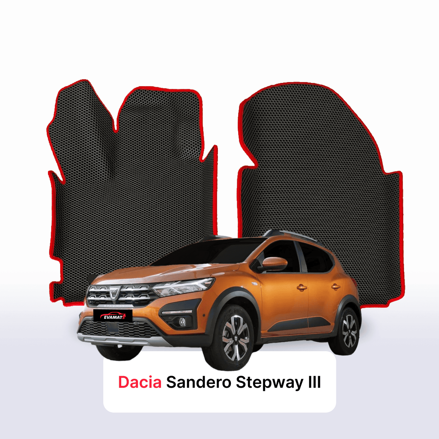 EVA Dywaniki samochodowe od EVA MATS 3D do Dacia Sandero Stepway 3 gen 2020-2030 rok Hatchback 5 drzwi BENZYNA