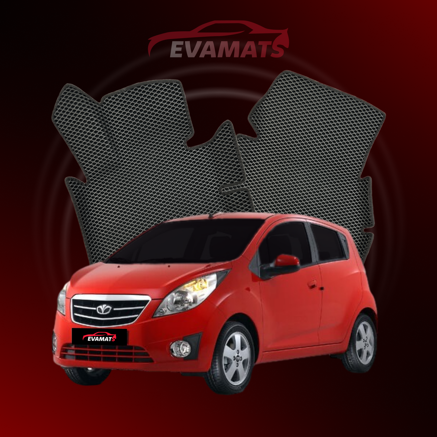 Коврики EVAMATS для Daewoo Matiz 3 gen 2009-2016 г.в. ХЭТЧБЕК 5 дверей