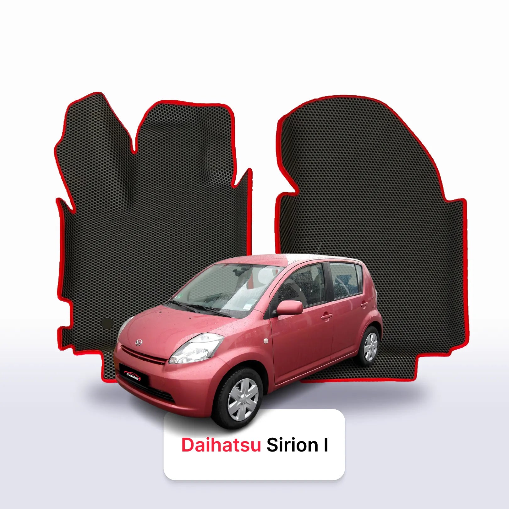 EVA Dywaniki samochodowe od EVA MATS 3D do Daihatsu Sirion 1 gen 2004-2010 rok Hatchback 5 drzwi