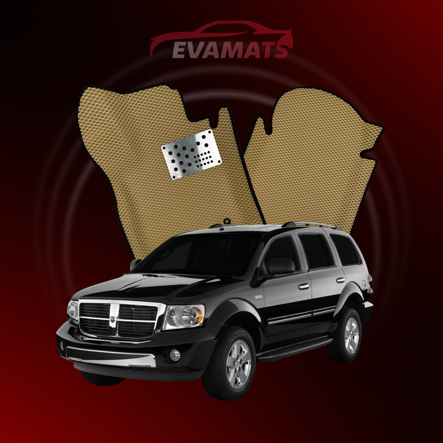 Dywaniki samochodowe EVAMATS do Dodge Durango 2 gen 2003-2009 rok SUV