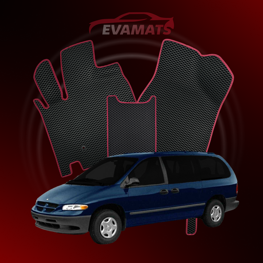 Dywaniki samochodowe EVAMATS do Dodge Grand Caravan 3 gen 1995-2000 rok MINIVAN
