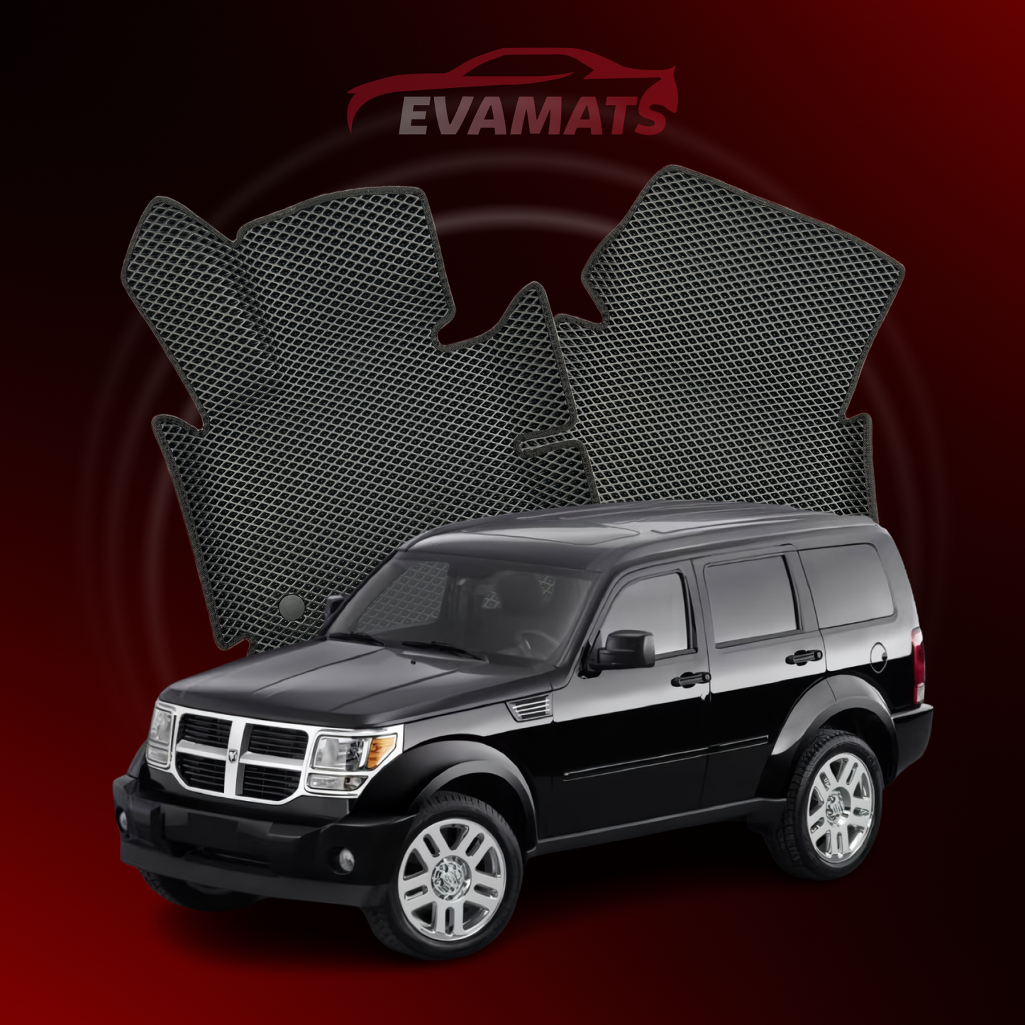 Dywaniki samochodowe EVAMATS do Dodge Nitro 1 gen 2006-2011 rok SUV