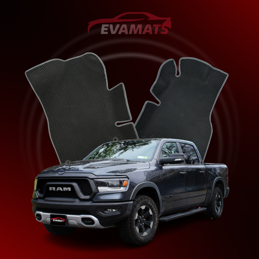 Dywaniki samochodowe EVAMATS do Dodge RAM 5 gen 2019-2024 rok PICK-UP z podwójna kabina