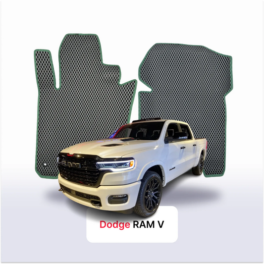 EVA Dywaniki samochodowe od EVA MATS 3D do Dodge RAM polift 5 gen 2024-2028 rok PICK-UP z podwójna kabina