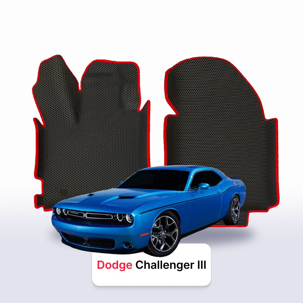 EVA Dywaniki samochodowe od EVA MATS 3D do Dodge Challenger 3 gen 2008-2023 rok COUPE