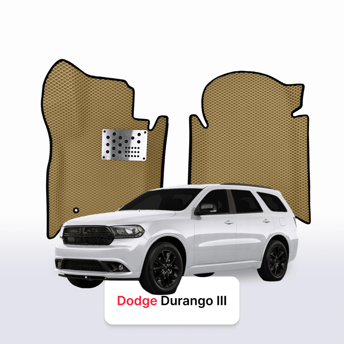 EVA Dywaniki samochodowe od EVA MATS 3D do Dodge Durango 3 gen 2010-2028 rok SUV BENZYNA