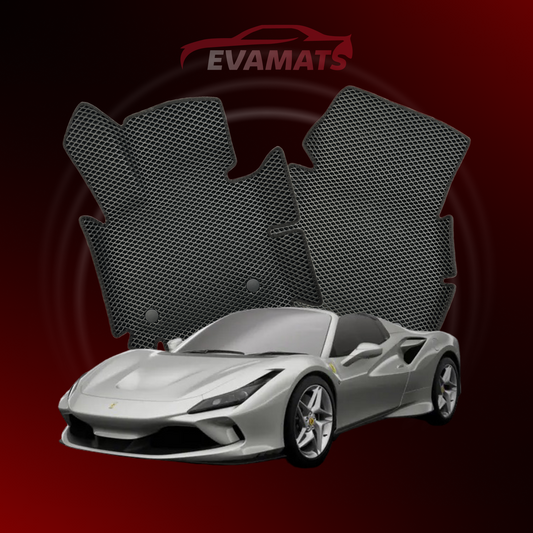 Dywaniki samochodowe EVAMATS do Ferrari F8 (Spider) 1 gen 2019-2023 rok ROADSTER