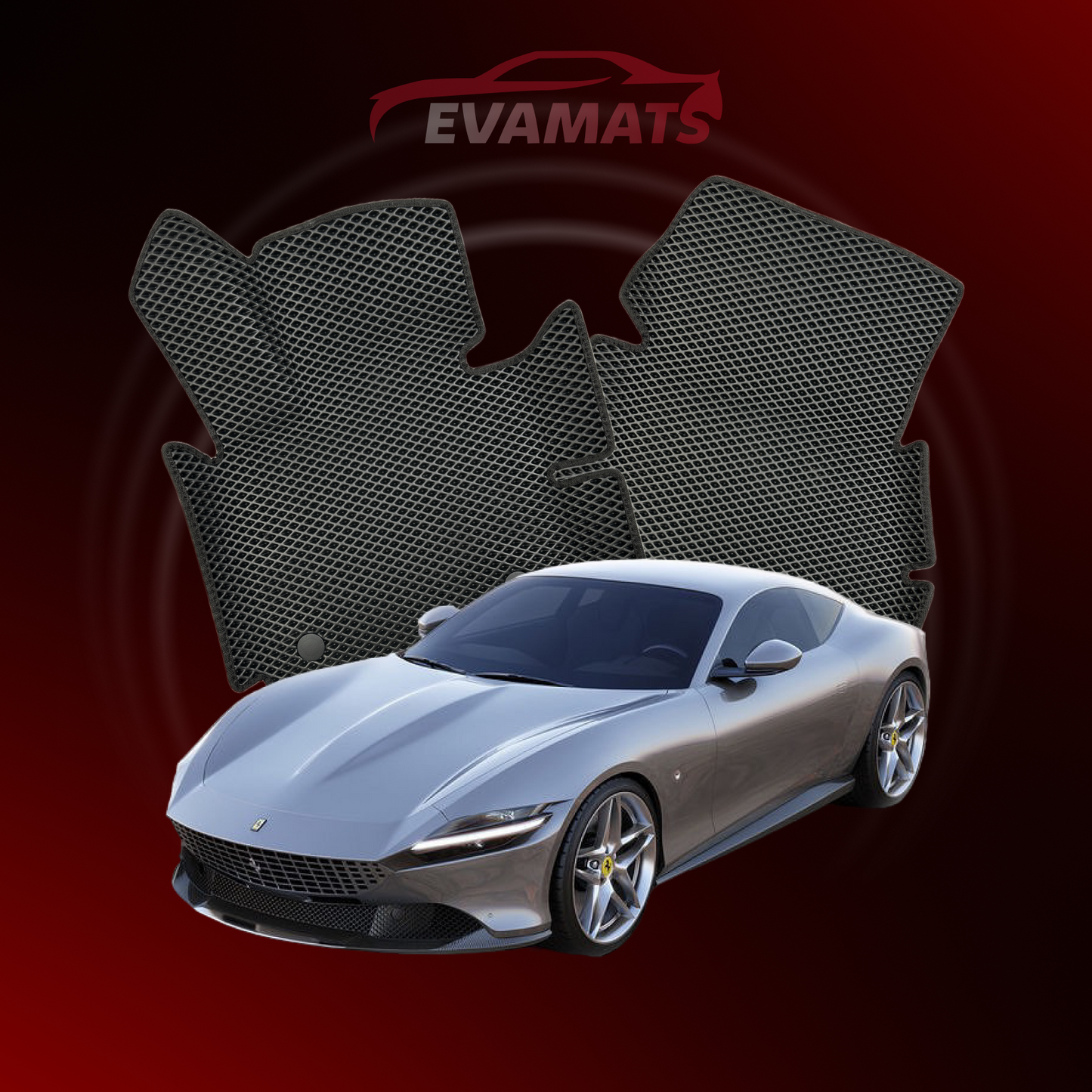 Dywaniki samochodowe 3D EVAMATS do Ferrari Roma 1 gen 2019-2025 COUPE