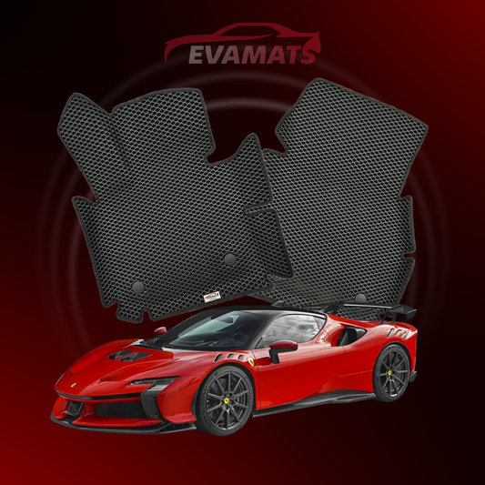 Dywaniki samochodowe EVAMATS do Ferrari SF90 Stradale (XX) 1 gen 2019-2023 rok Hybryda COUPE