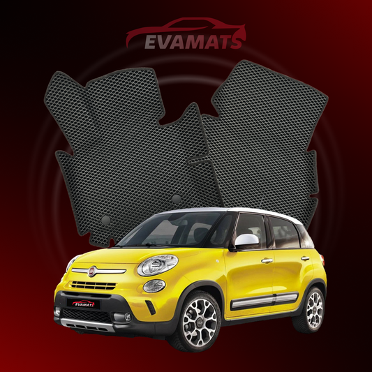 Dywaniki samochodowe EVAMATS do Fiat 500L(Trekking) 1 gen 2012-2017 rok MINIVAN