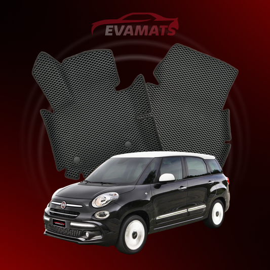 Dywaniki samochodowe EVAMATS do Fiat 500L(Wagon) 1 gen 2017-2023 rok MINIVAN