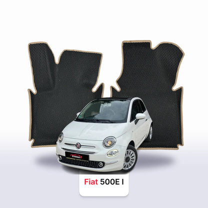 Коврики в салон EVAMATS для Fiat 500 3 поколения 2020-2025 года выпуска Electro HATCHBACK 3 двери