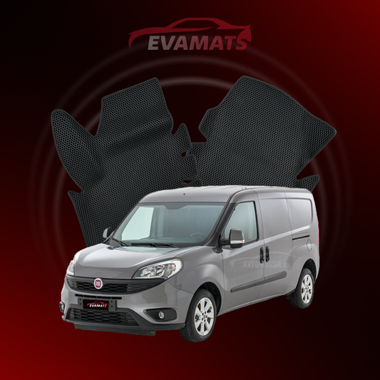 Автоковрики EVAMATS для Fiat Doblo 2 gen 2009-2023 VAN