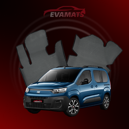 Dywaniki samochodowe EVAMATS do Fiat Doblo(E) 3 gen 2023-2024 rok Electro MINIVAN