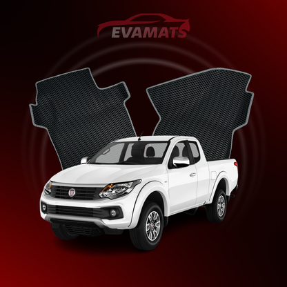 Коврики EVAMATS для Fiat Fullback 1st gen 2016-2020 года выпуска PICK-UP с полуторной кабиной