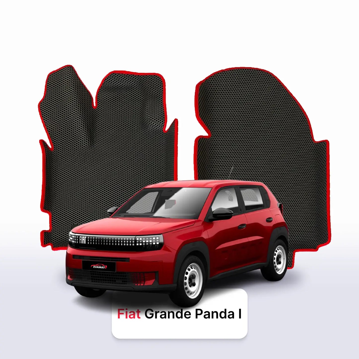 EVA Dywaniki samochodowe od EVA MATS 3D do Fiat Grande Panda 1 gen 2025-2029 rok HATCHBACK 5 drzwi