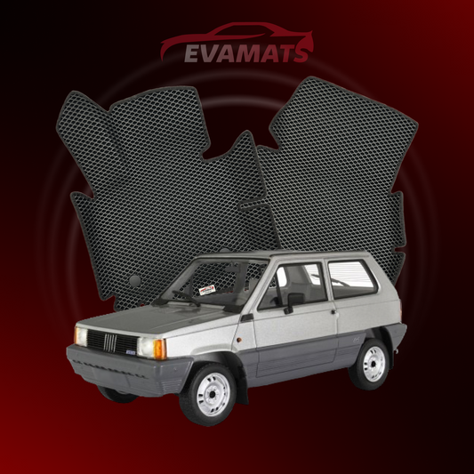 Dywaniki samochodowe EVAMATS do Fiat Panda 1 gen 1981-2003 rok HATCHBACK 5 drzwi