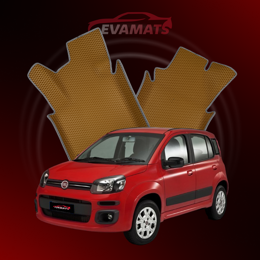 Dywaniki samochodowe EVAMATS do Fiat Panda 3 gen 2011-2023 rok HATCHBACK 5 drzwi