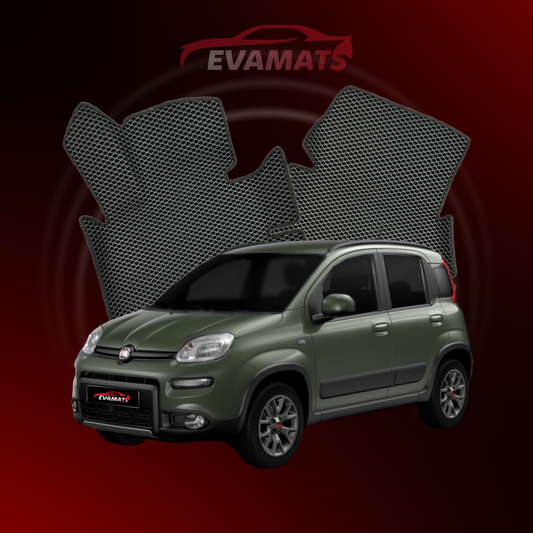 Коврики EVAMATS для Fiat Panda (4x4) 3 поколения 2011-2025 года ХЭТЧБЕК 5 дверей