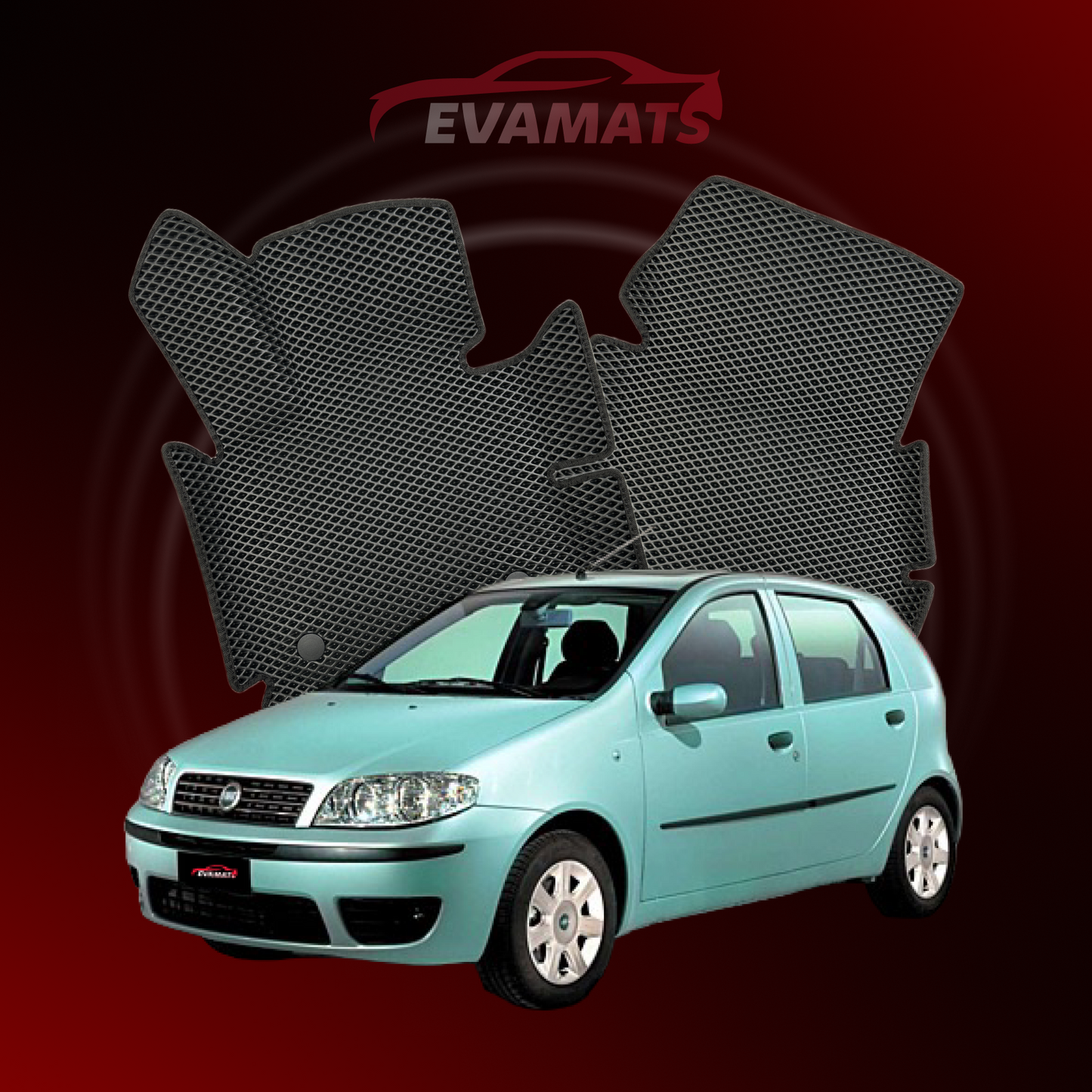 Автоковрики EVAMATS для Fiat Punto 2 gen 1999-2011 р.в. ХЕТЧБЕК 5 дв.