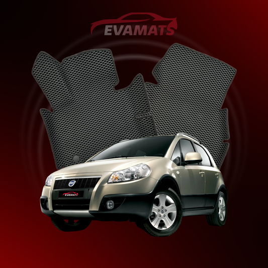 Автоковрики EVAMATS для Fiat Sedici 1-го покоління 2005-2014 р.в. ХЕТЧБЕК 5 дв.