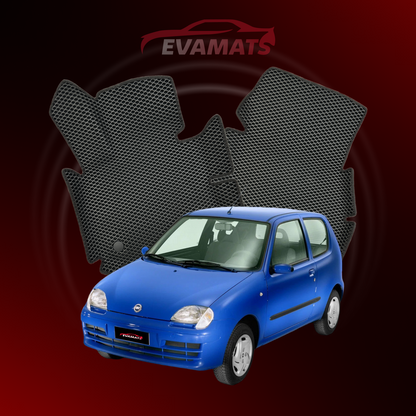 Dywaniki samochodowe EVAMATS do Fiat Seicento 1 gen 1998-2010 rok HATCHBACK 3 drzwi