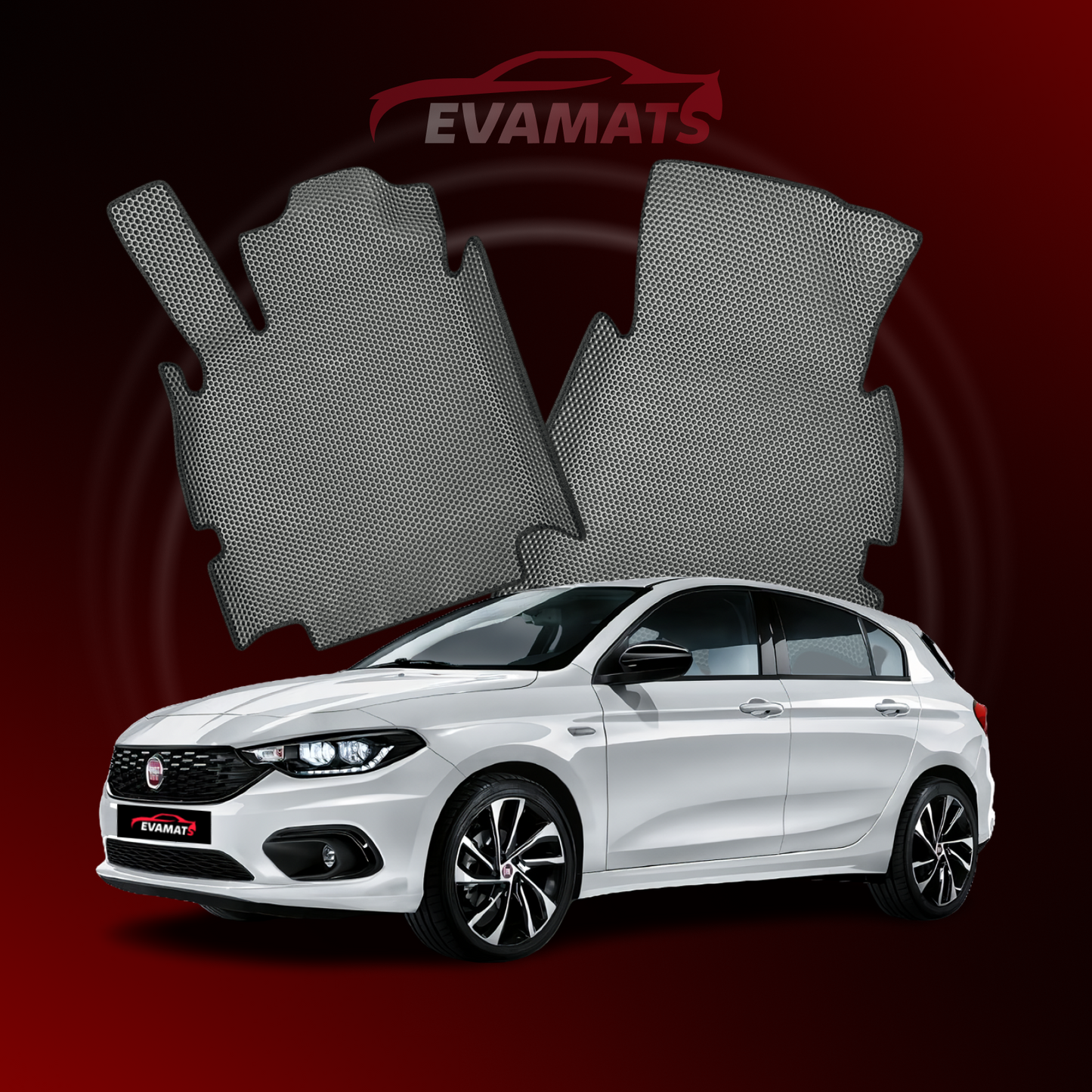 Dywaniki samochodowe EVAMATS do Fiat Tipo(356) 2 gen 2015-2023 rok HATCHBACK 5 drzwi