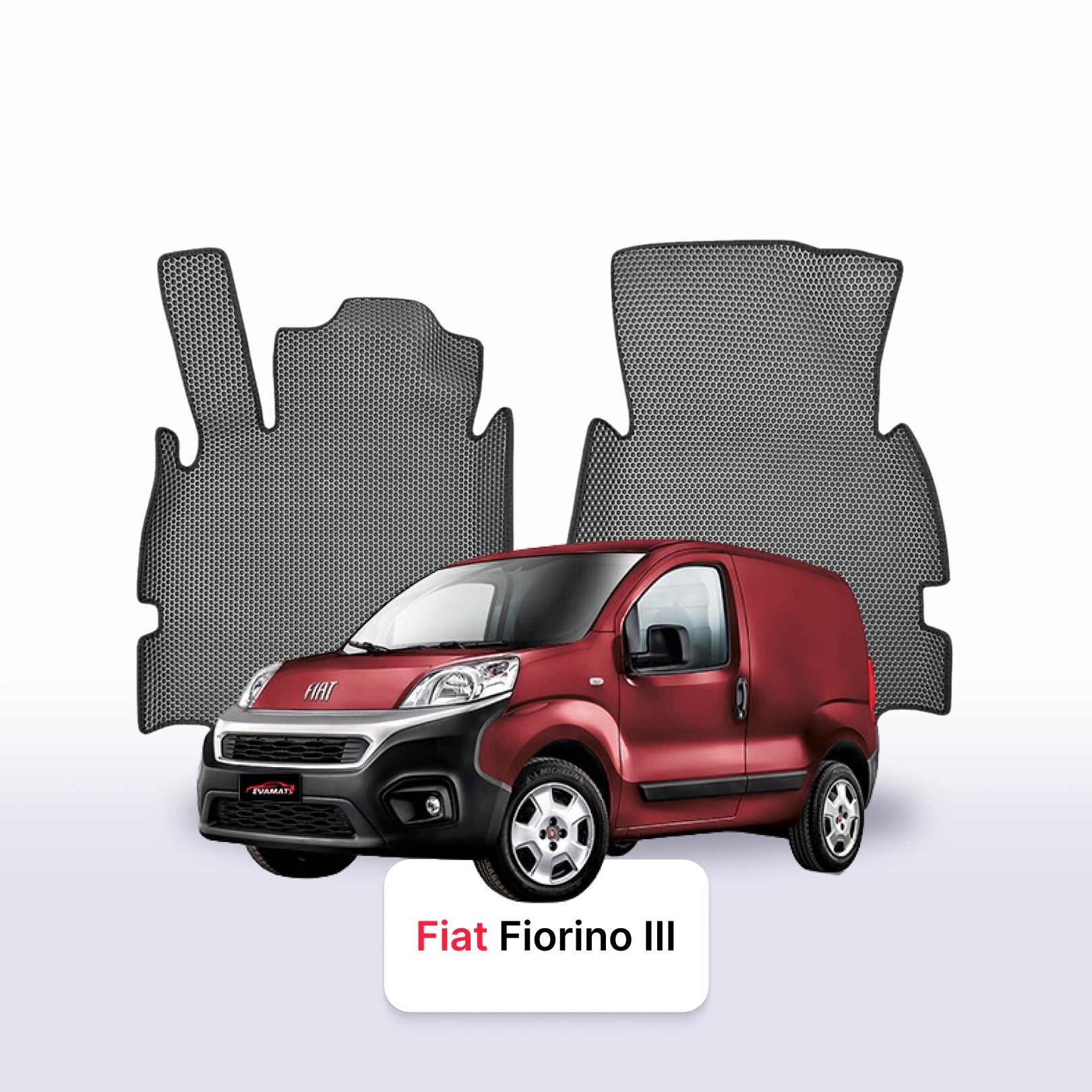 EVA Dywaniki samochodowe od EVA MATS 3D do Fiat Fiorino 3 gen 2007-2025 rok VAN