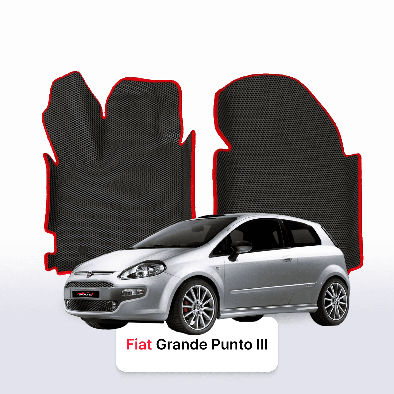 EVA Dywaniki samochodowe od EVA MATS 3D do Fiat Grande Punto 3 gen 2005-2012 rok HATCHBACK 3 drzwi