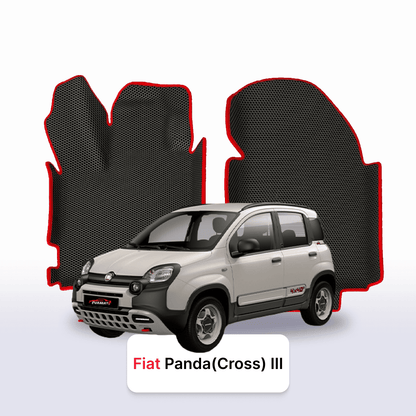 Коврики EVAMATS для Fiat Panda(Cross) 3 поколения 2011-2025 года ХЭТЧБЕК 5 дверей