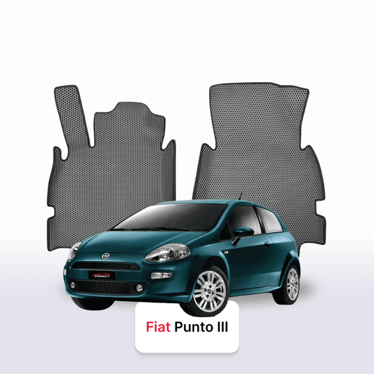 EVA Dywaniki samochodowe od EVA MATS 3D do Fiat Punto 3 gen 2012-2018 rok HATCHBACK 3 drzwi