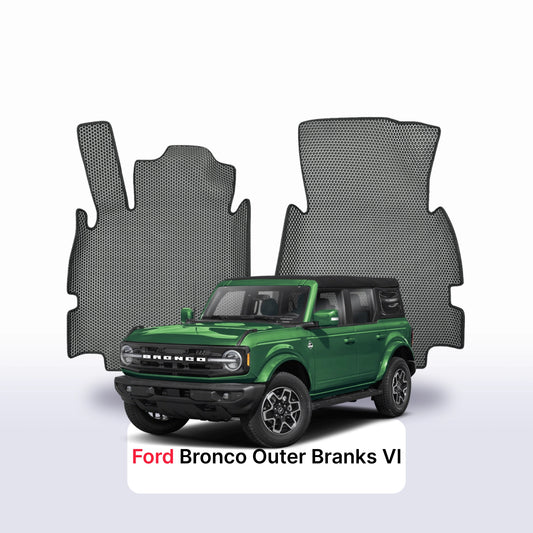 Коврики EVAMATS для внедорожника Ford Bronco 6 gen 2021-2025 гг.