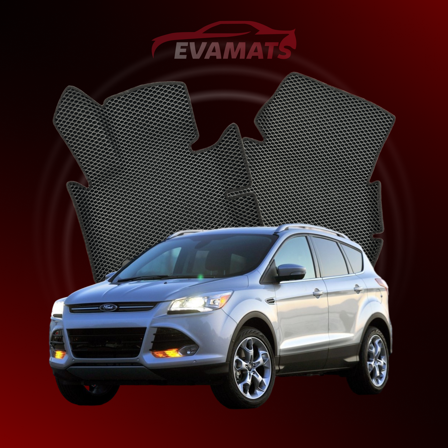 Коврики EVAMATS для внедорожника Ford Escape 3 поколения 2012-2019 гг.