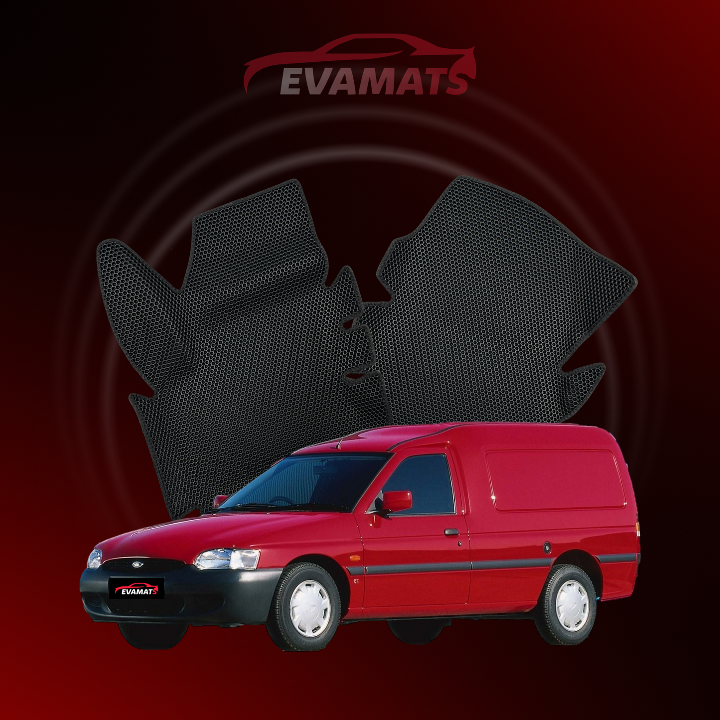 Dywaniki samochodowe EVAMATS do Ford Escort 5gen 1995-2000 rok VAN