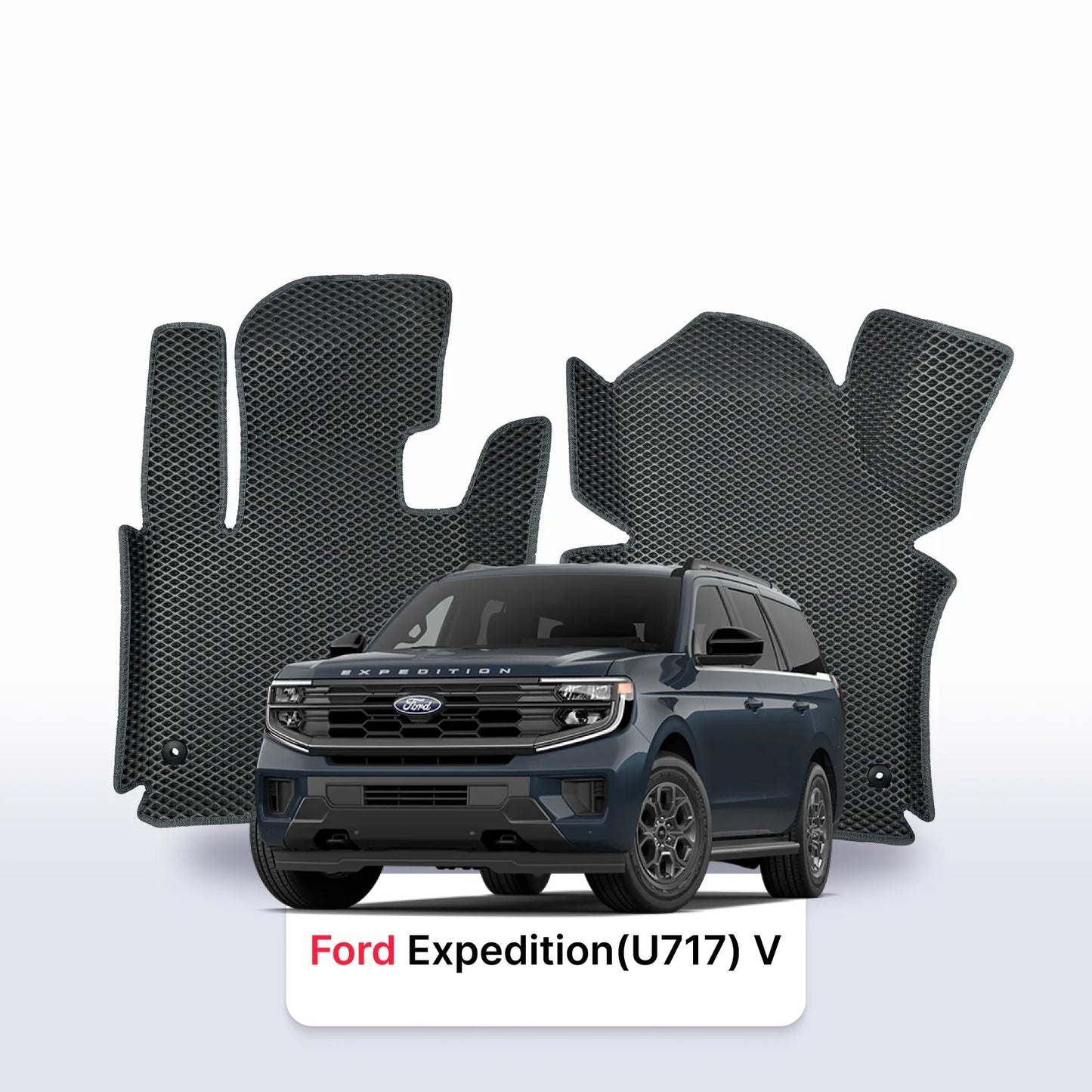Коврики EVAMATS для внедорожника Ford Expedition (U553) 4-го поколения 2017-2025 г.в.