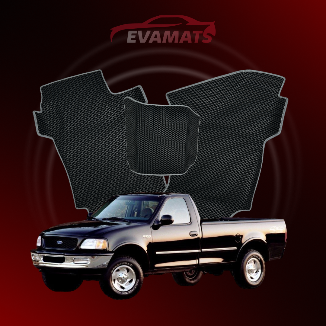 Dywaniki samochodowe EVAMATS do Ford F-150 10 gen 1996-2004 rok PICK-UP poedyncza kabina