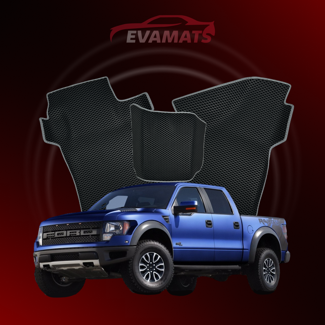 Автомобільні килимки EVAMATS для Ford F-150 12 gen 2008-2014 року PICK-UP подвійна кабіна