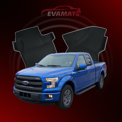 Dywaniki samochodowe EVAMATS do Ford F-150 13 gen 2014-2020 rok PICK-UP półtorej kabiny