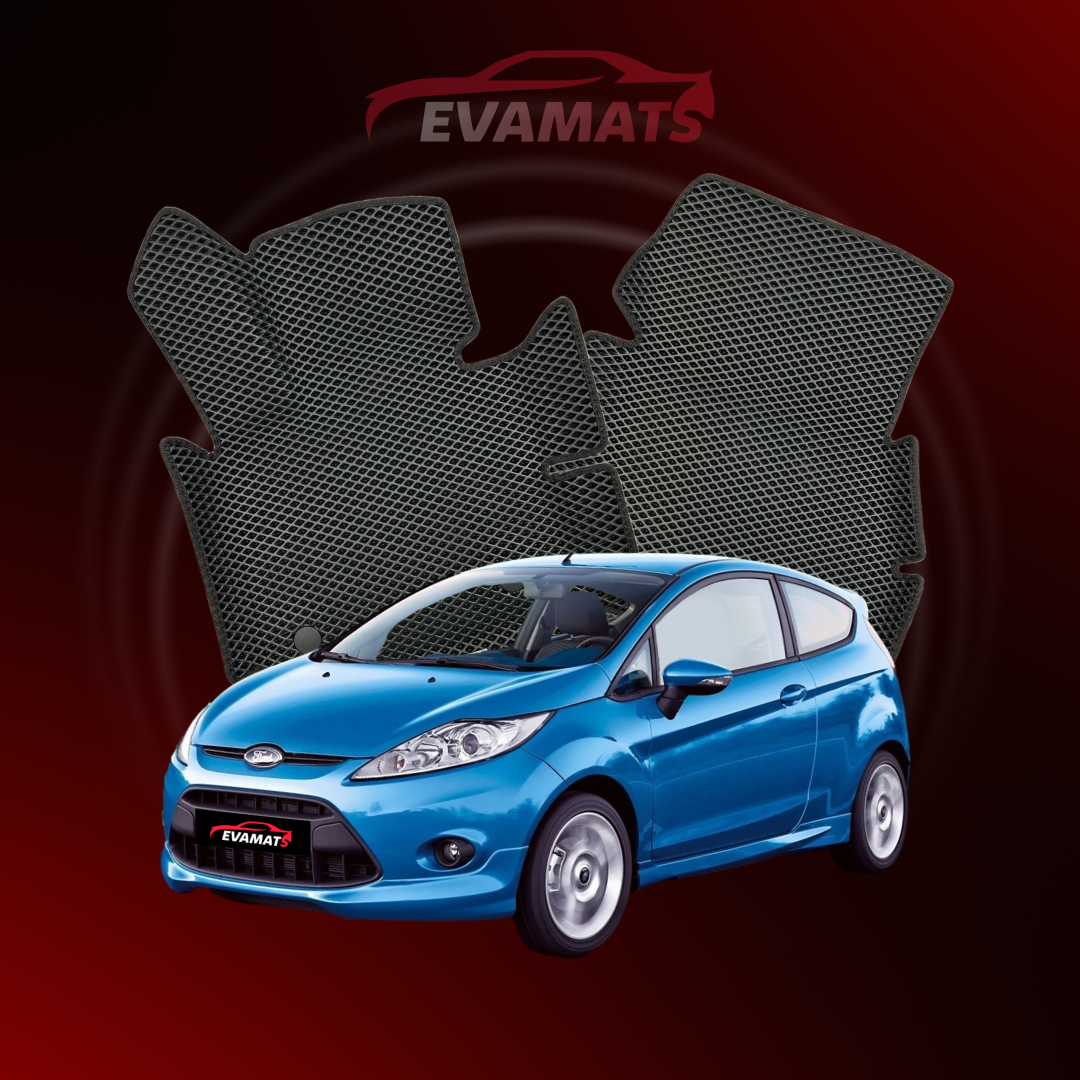 Dywaniki samochodowe EVAMATS do Ford Fiesta 6 gen 2008-2017 rok HATHBACK 3 drzwi