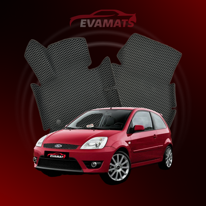 Коврики EVAMATS для Ford Fiesta ST 5 поколения 2004-2008 года выпуска ХЭТЧБЕК 3 двери