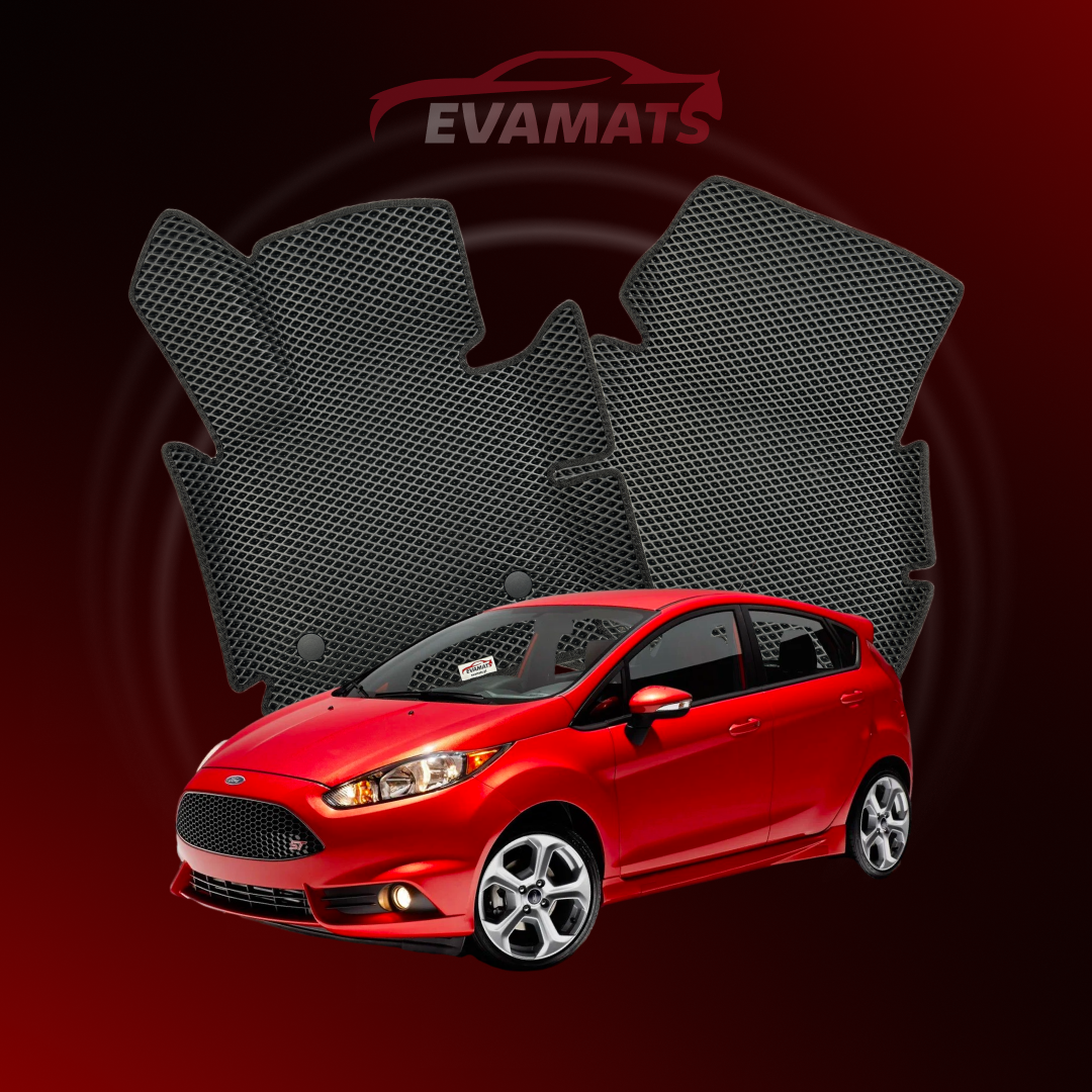 Автоковрики EVAMATS для Ford Fiesta ST 6 gen 2013-2018 р. ХЭТЧБЕК 5 дв.