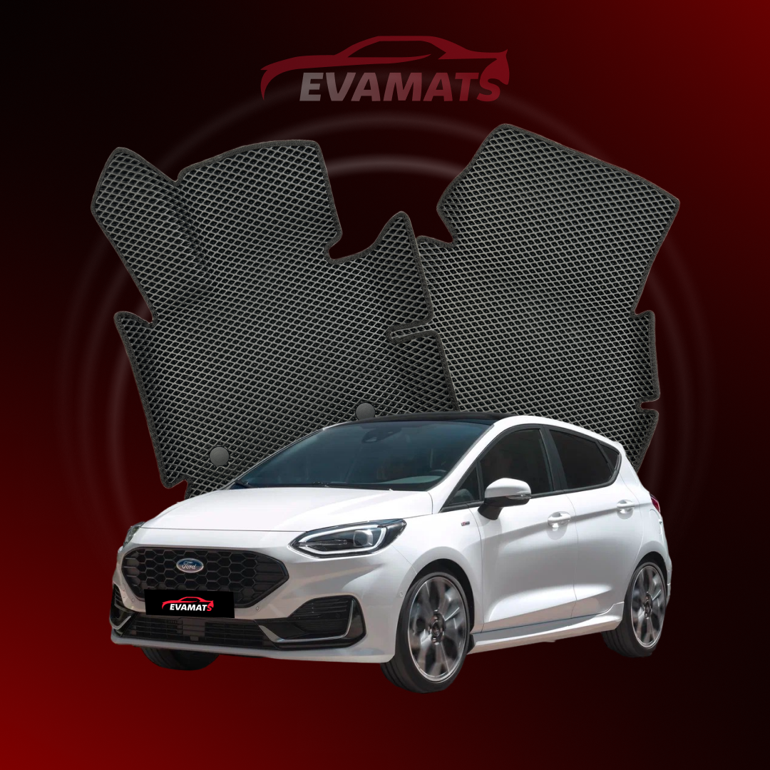 Коврики в салон EVAMATS для Ford Fiesta ST 7 поколения 2018-2023 года ХЭТЧБЕК 5 дверей